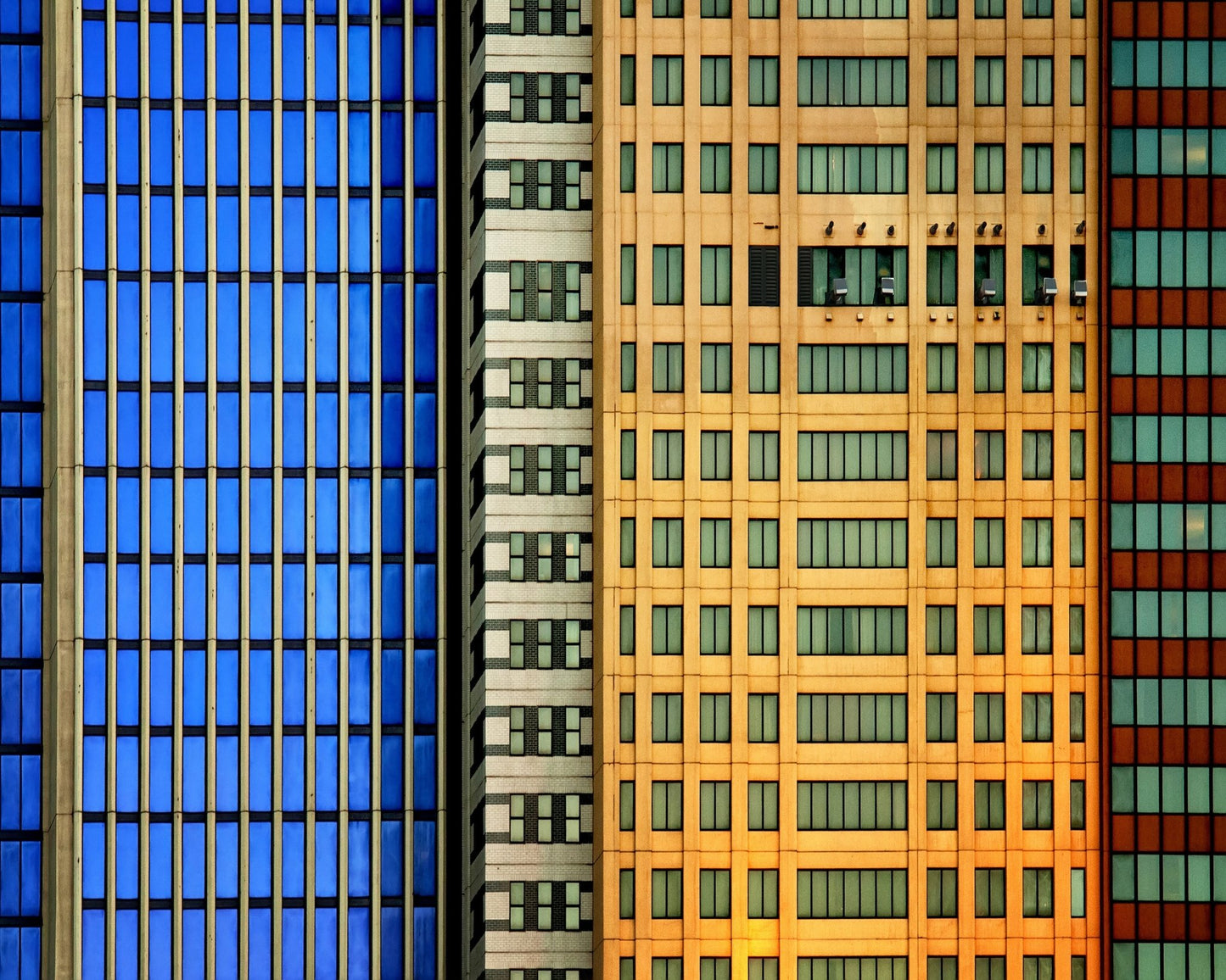 Colorful City Facades