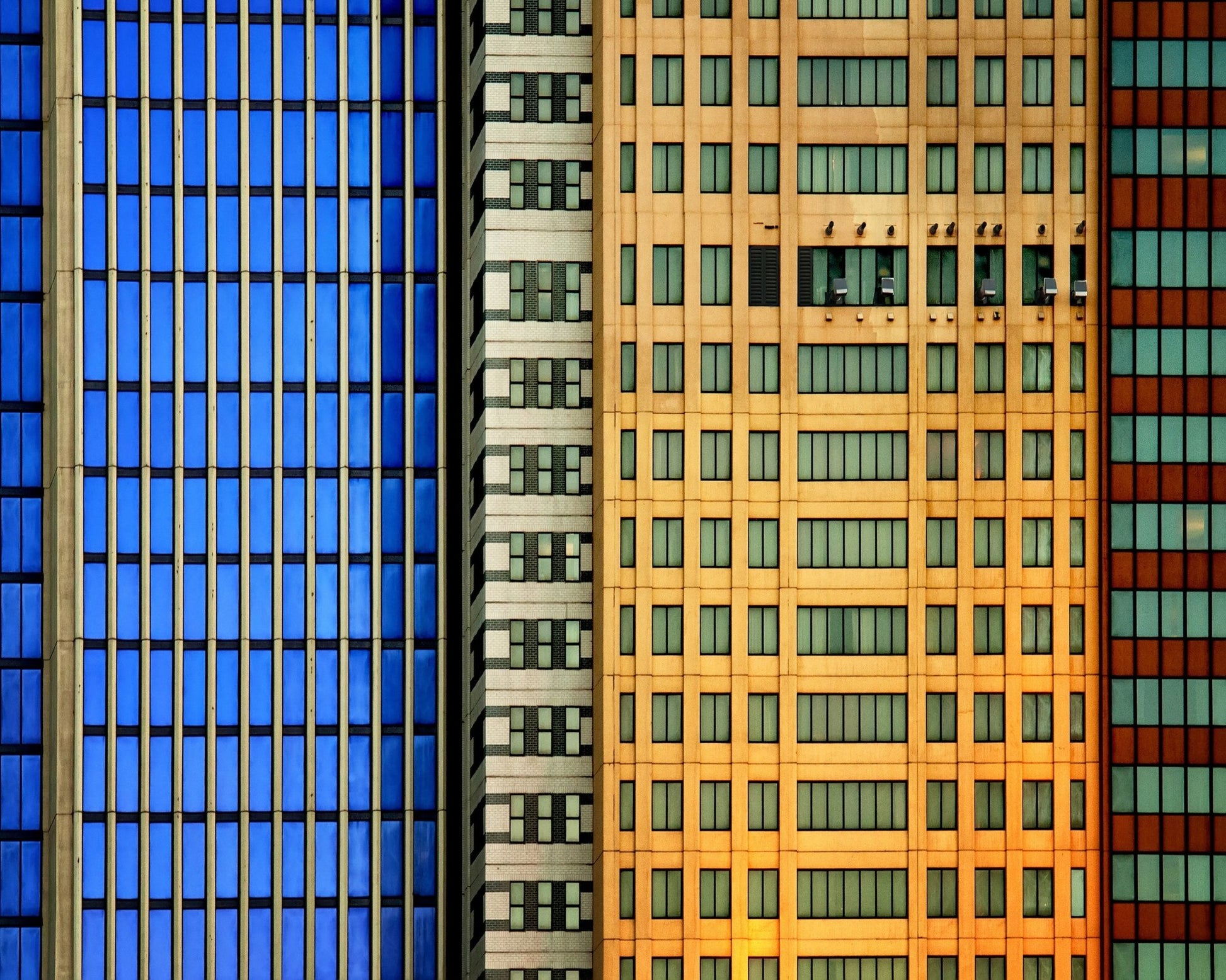 Colorful City Facades