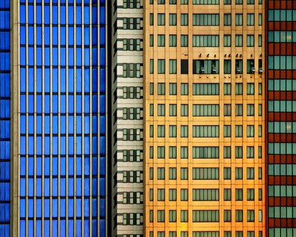 Colorful City Facades