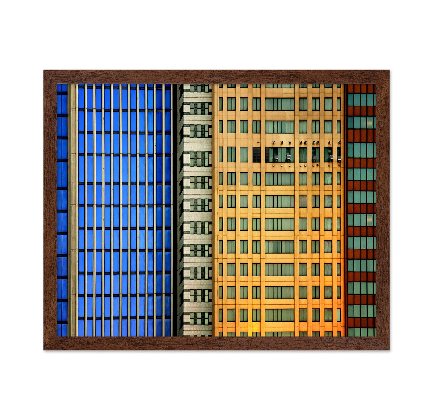 Colorful City Facades