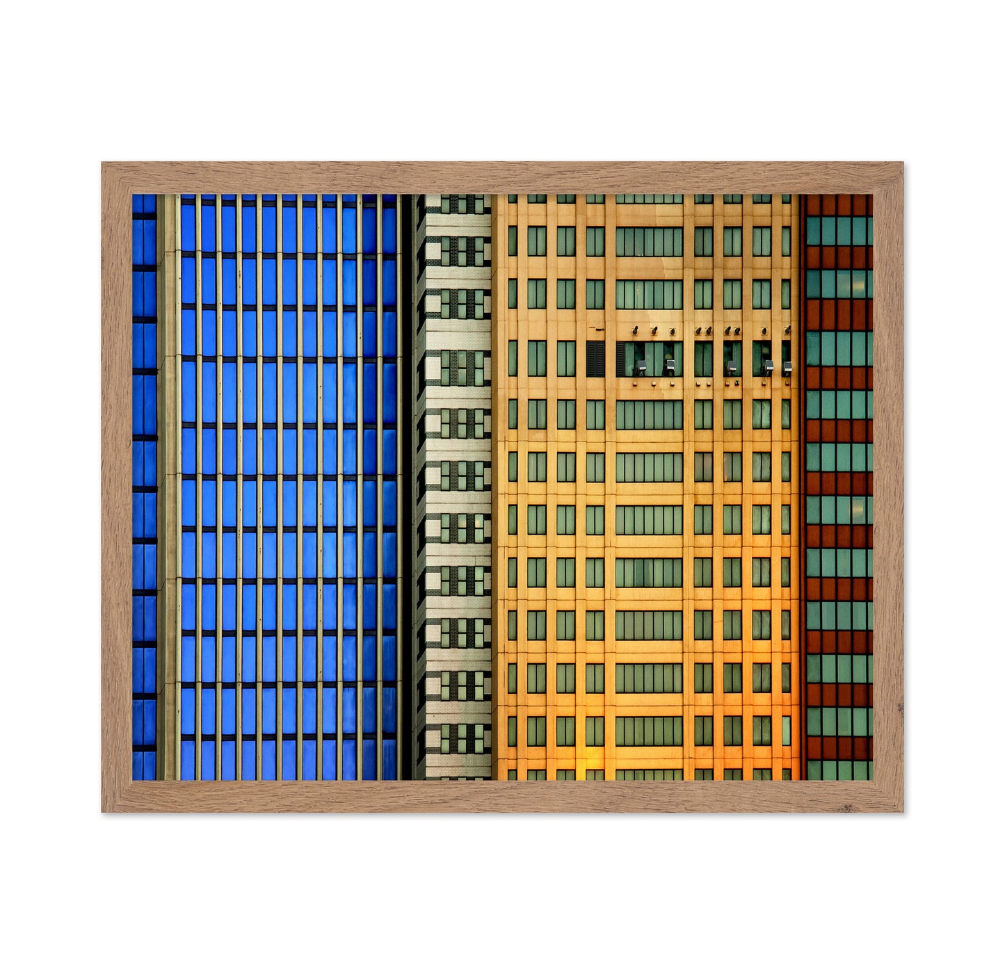 Colorful City Facades