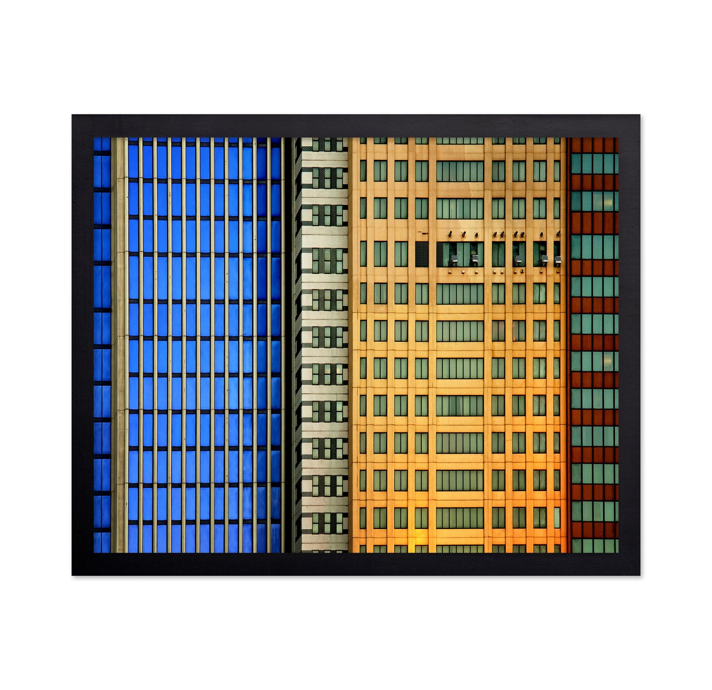 Colorful City Facades