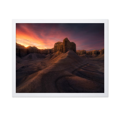 Desert Rock Sunset