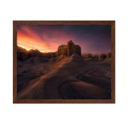 Desert Rock Sunset