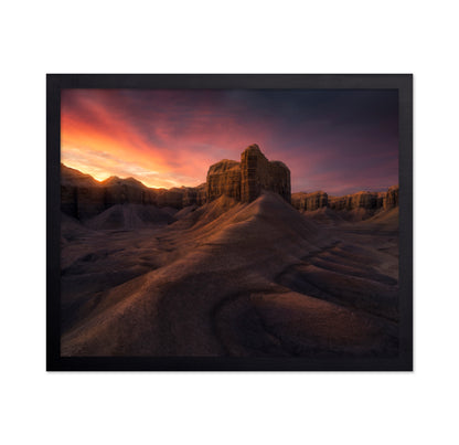 Desert Rock Sunset