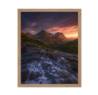 Mountain Valley Sunset
