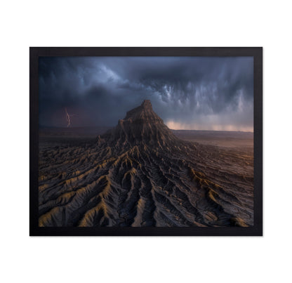Storm Over Desert Peak