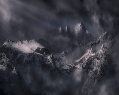 Stormy Mountain Peaks