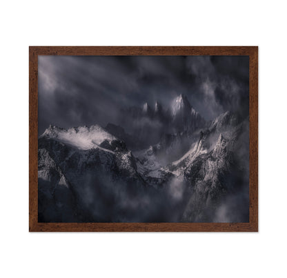 Stormy Mountain Peaks