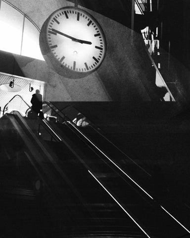 Urban Clock Escalator
