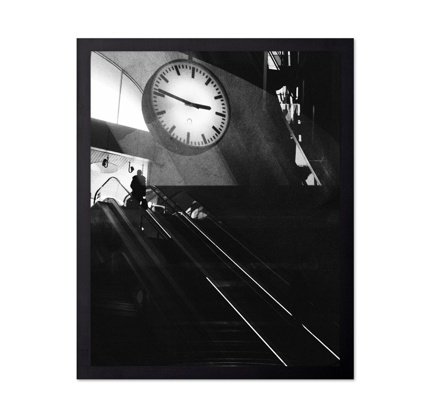 Urban Clock Escalator