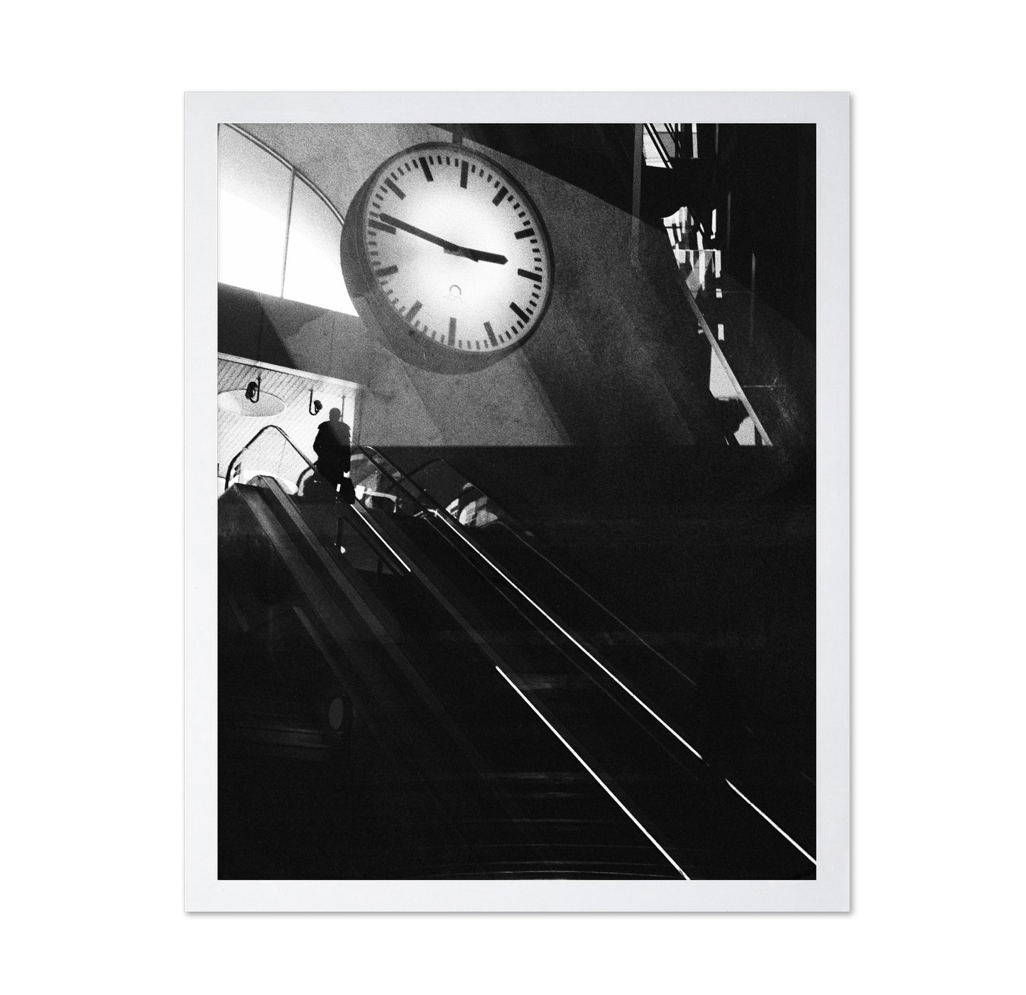 Urban Clock Escalator