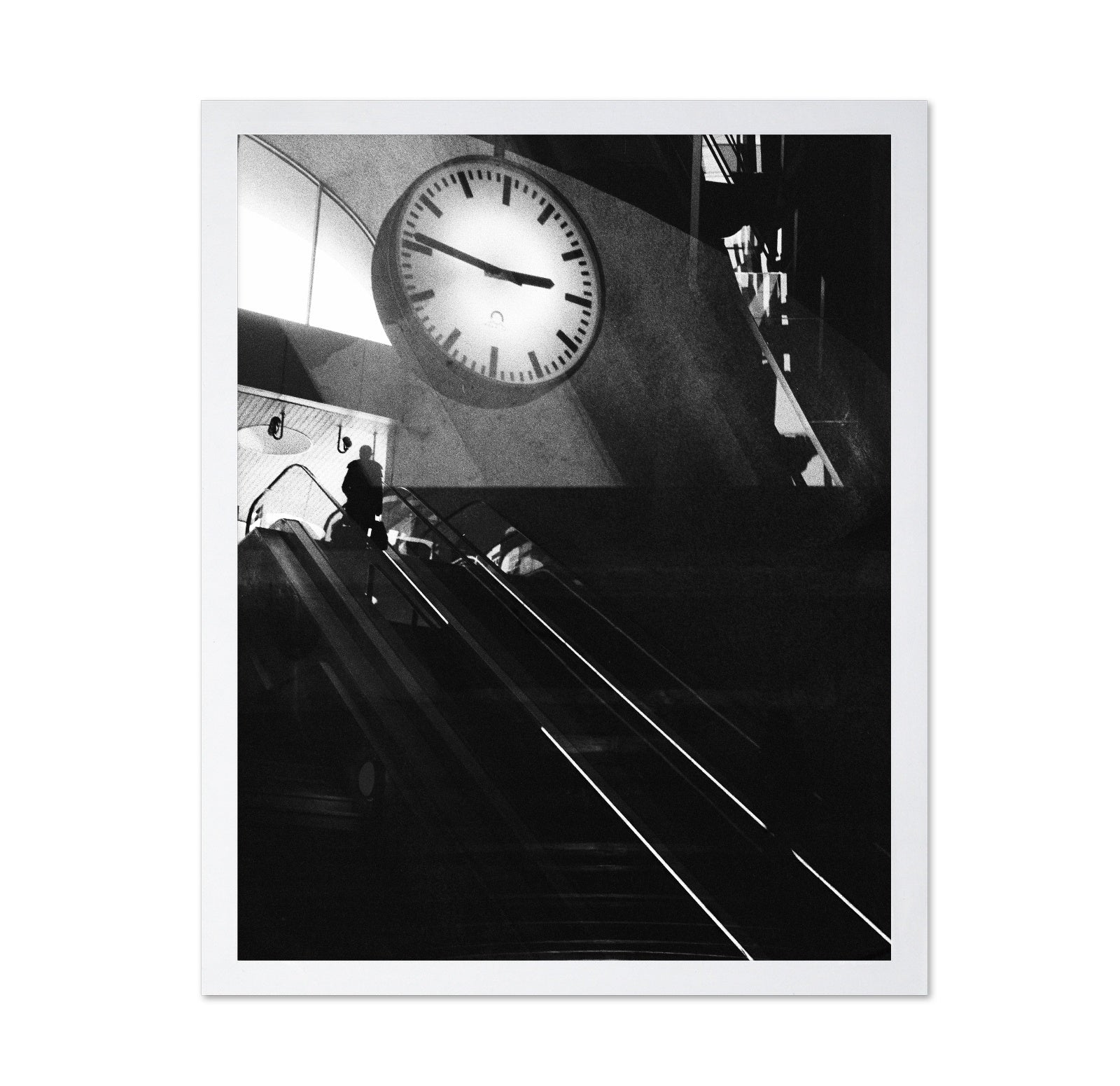 Urban Clock Escalator