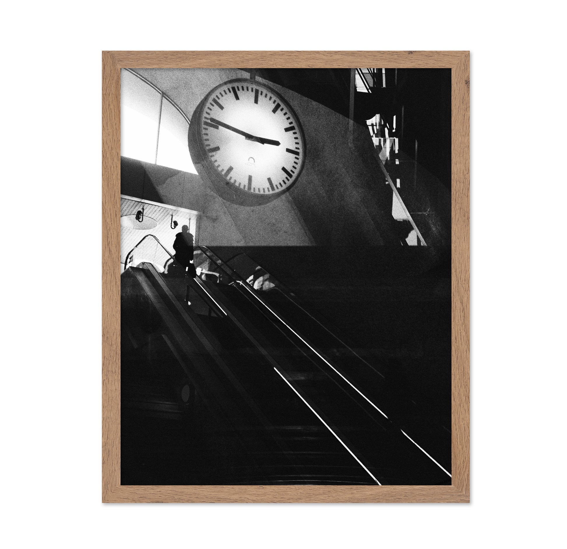 Urban Clock Escalator