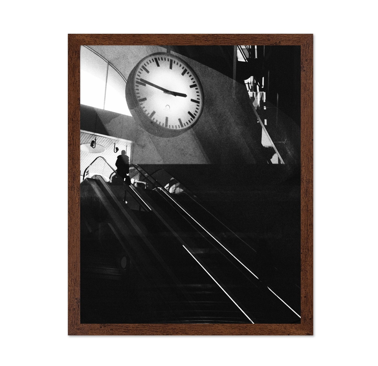Urban Clock Escalator