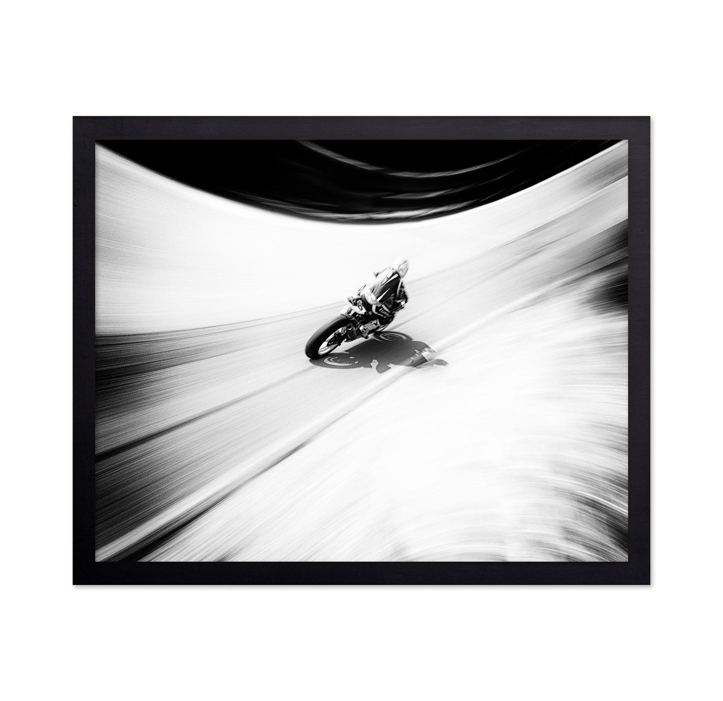 Racing Motorcycle Curve