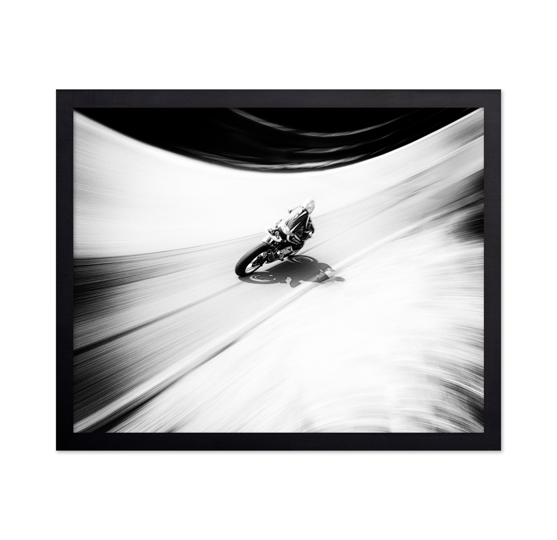 Racing Motorcycle Curve