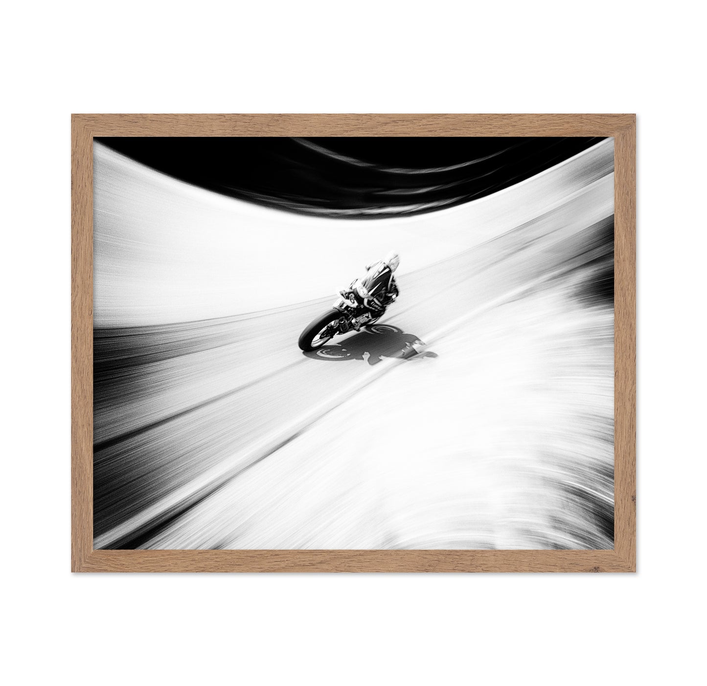 Racing Motorcycle Curve