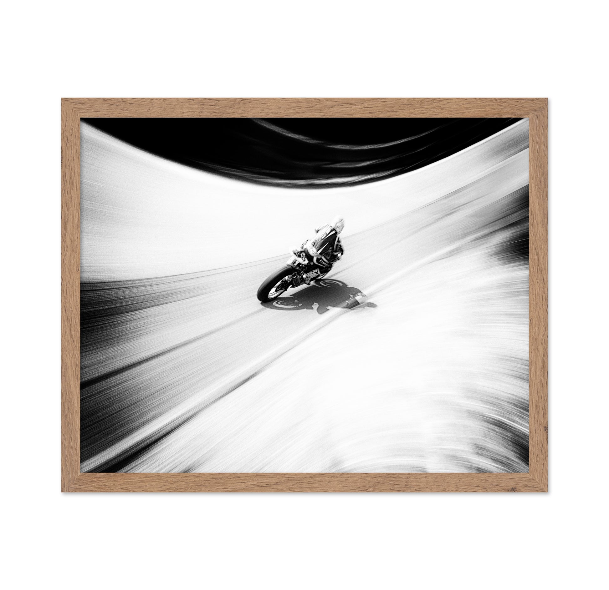 Racing Motorcycle Curve