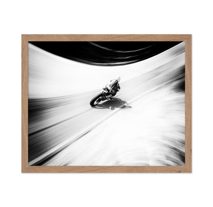 Racing Motorcycle Curve