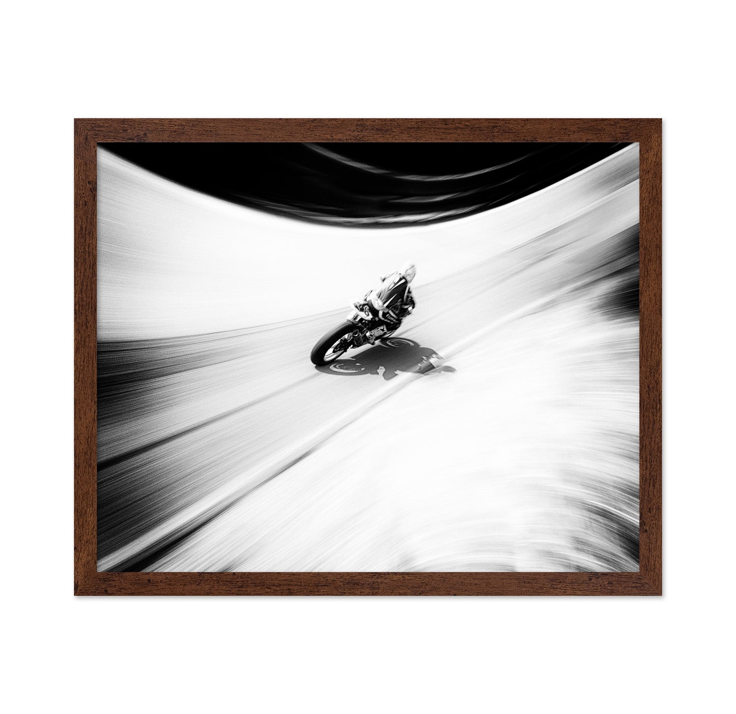 Racing Motorcycle Curve