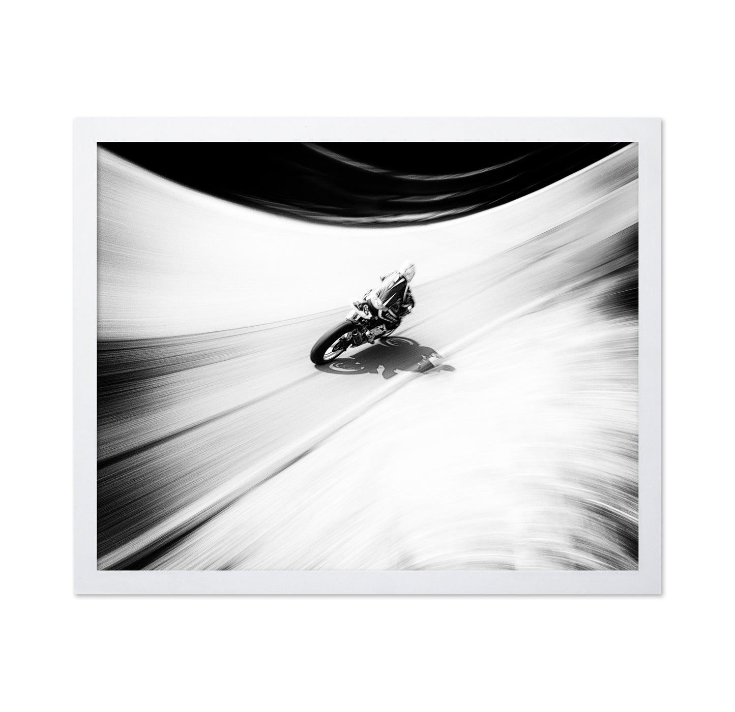 Racing Motorcycle Curve