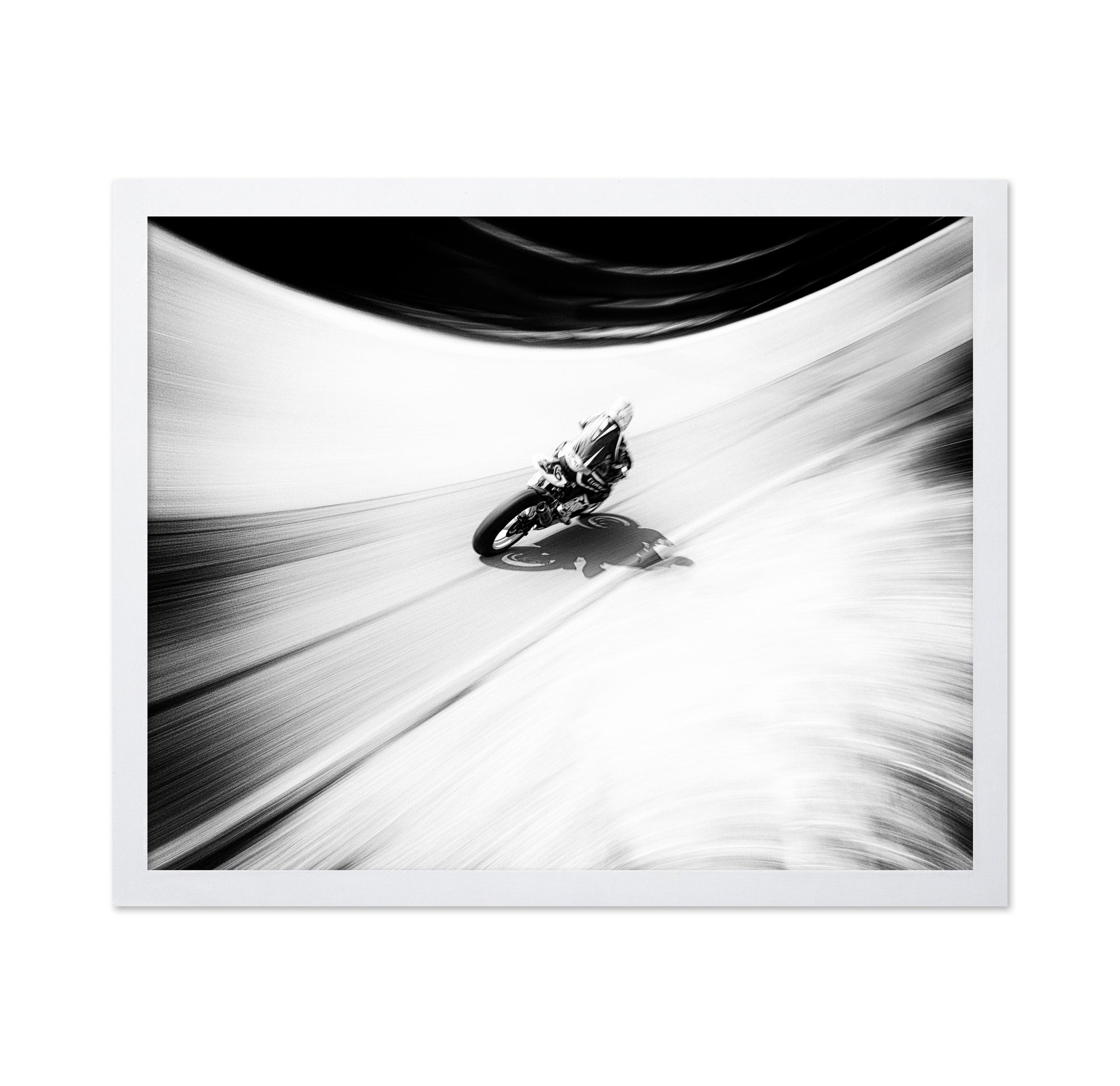 Racing Motorcycle Curve