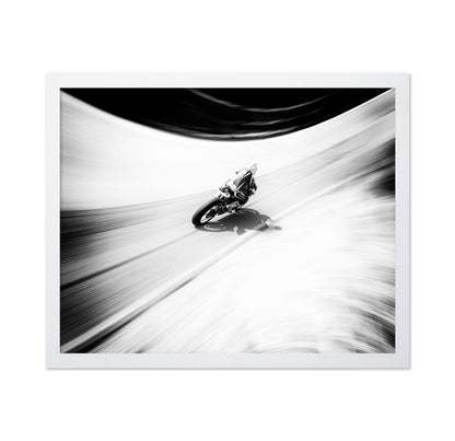 Racing Motorcycle Curve