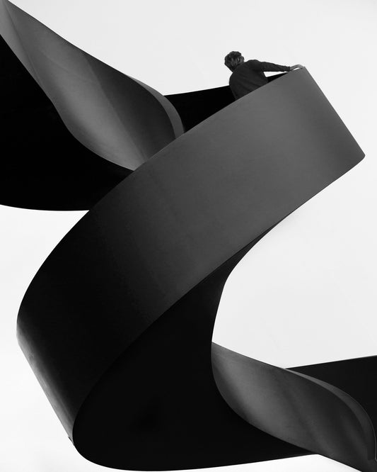 Abstract Spiral Stair