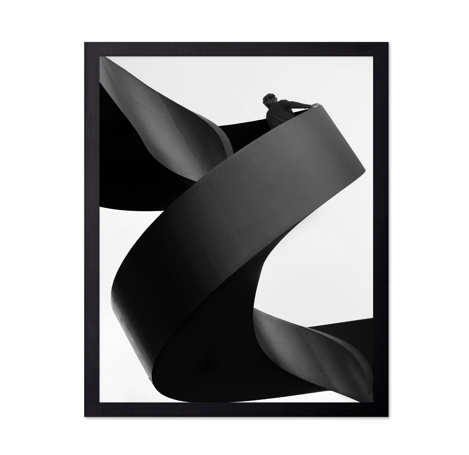 Abstract Spiral Stair