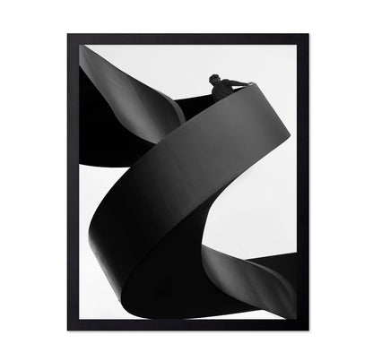 Abstract Spiral Stair