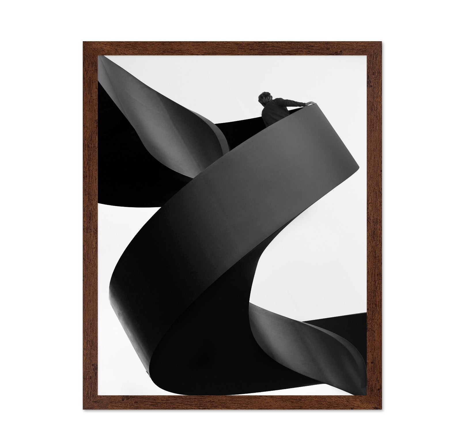 Abstract Spiral Stair
