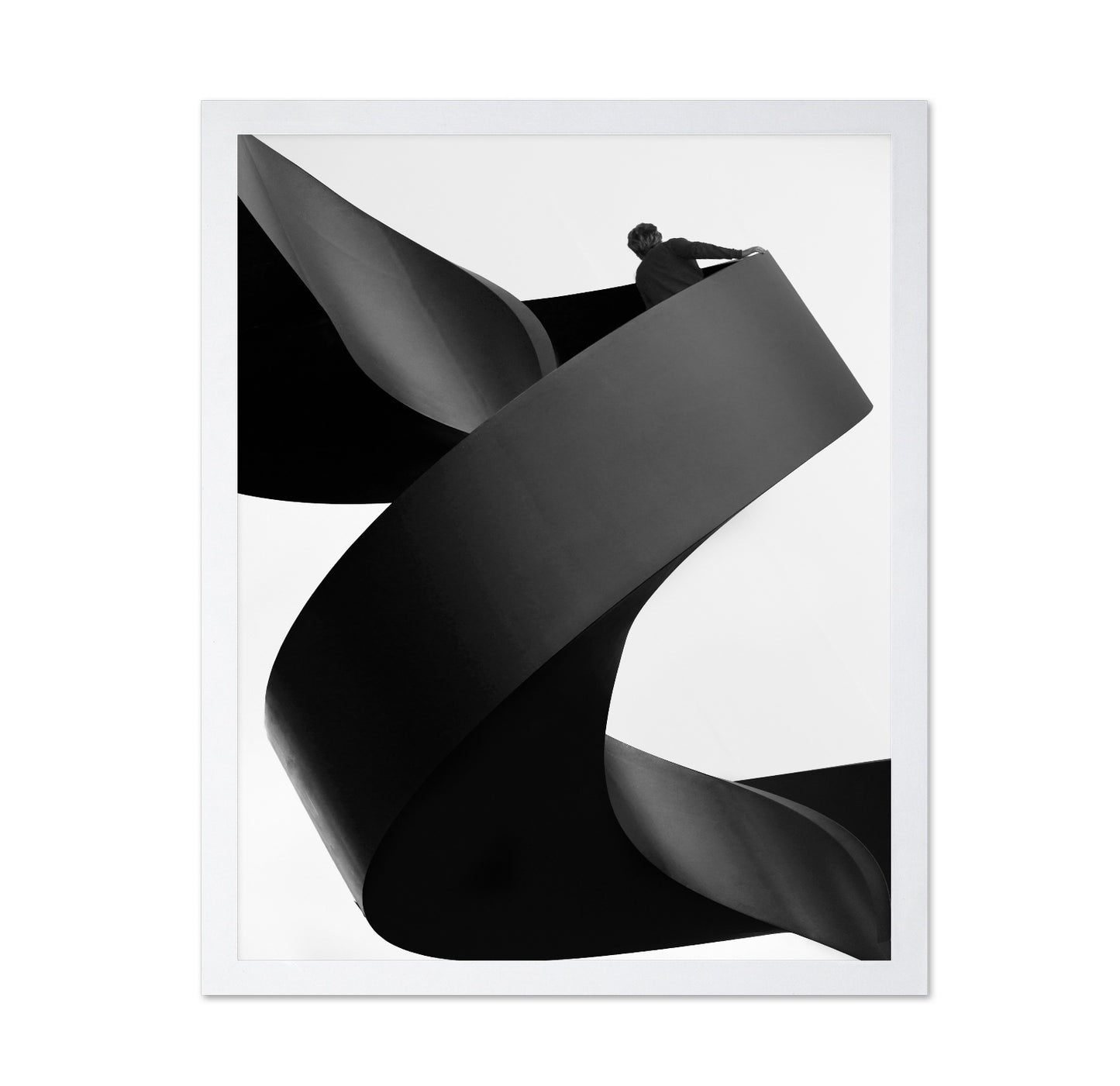 Abstract Spiral Stair
