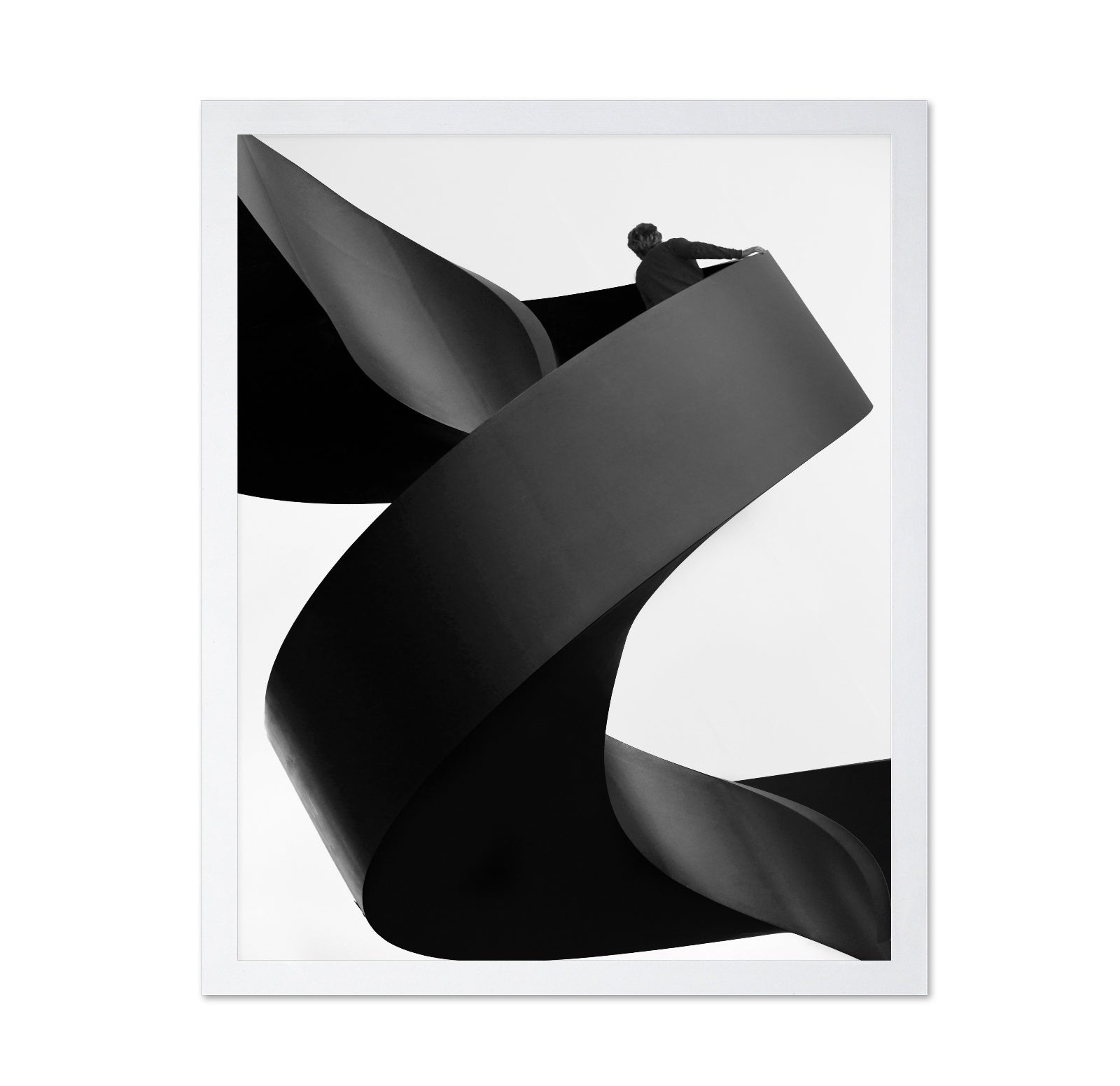 Abstract Spiral Stair