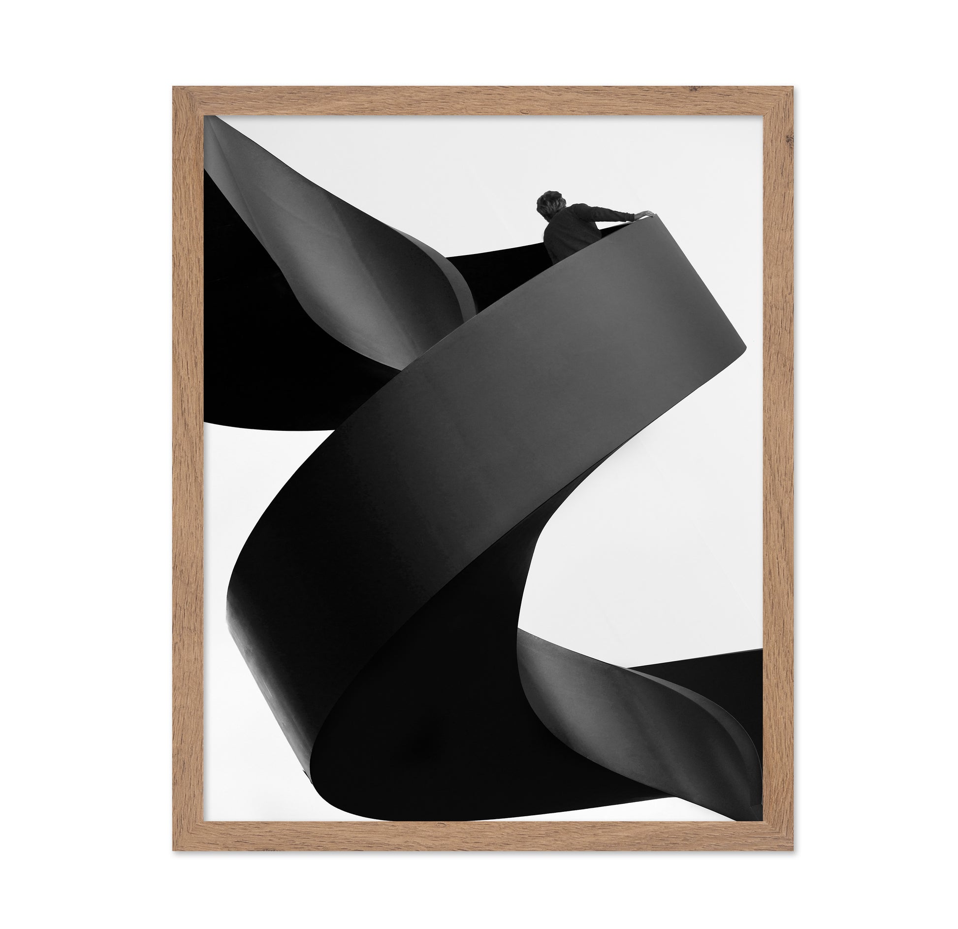 Abstract Spiral Stair