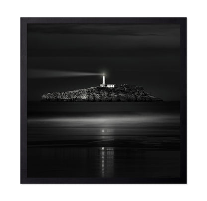 Guiding Lighthouse Night