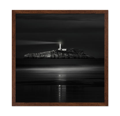 Guiding Lighthouse Night