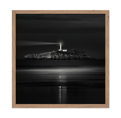 Guiding Lighthouse Night
