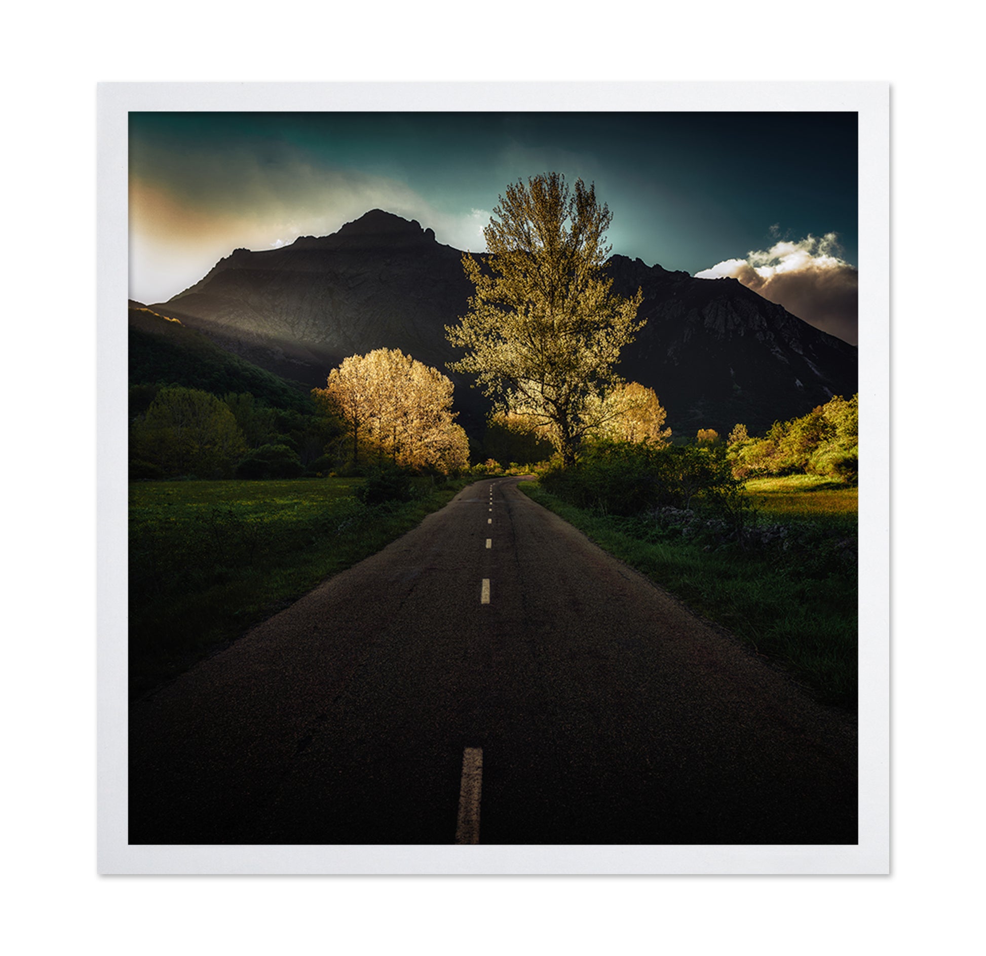 Golden Road To Mountains