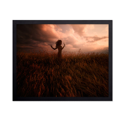 Sunset Dance In Wheat