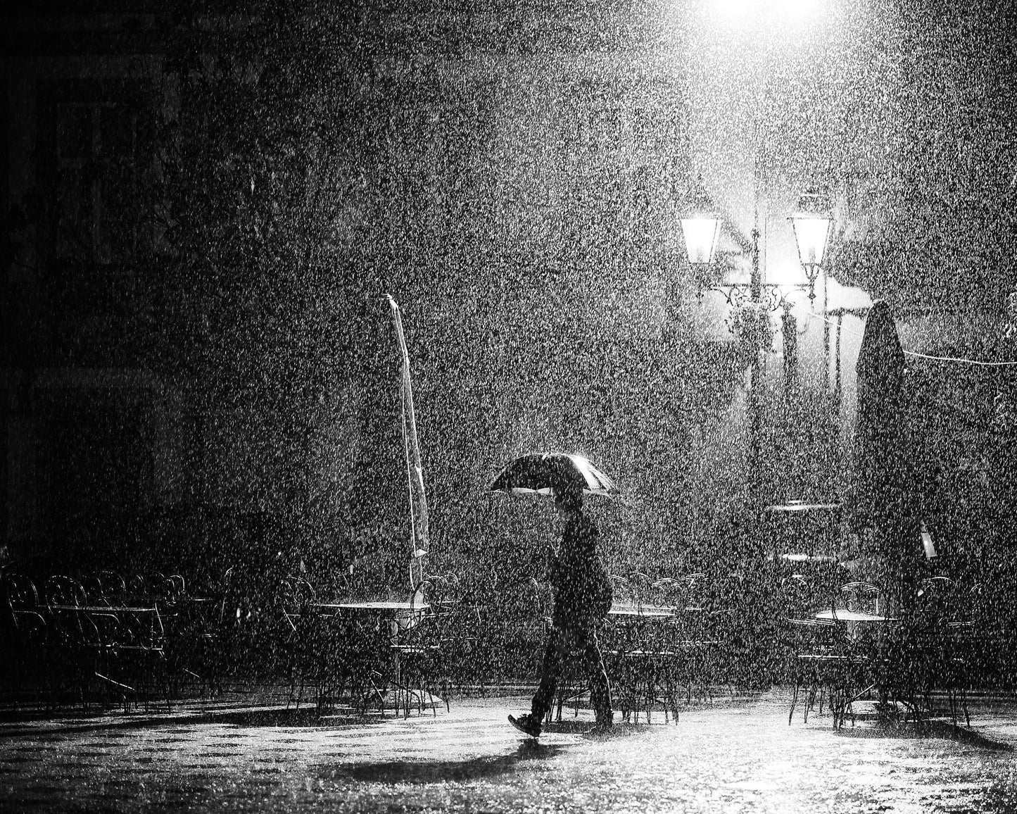 Rainy Night Walk