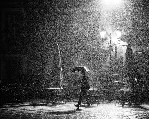 Rainy Night Walk