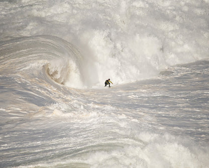 Surfing Giant Wave