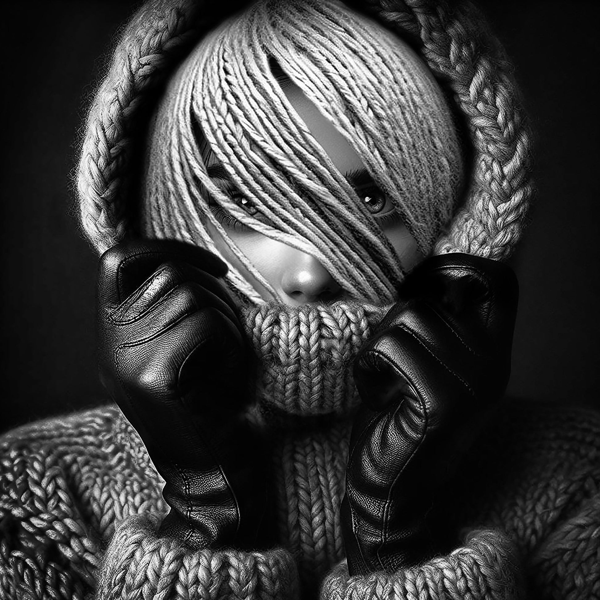 Winter Knit Portrait