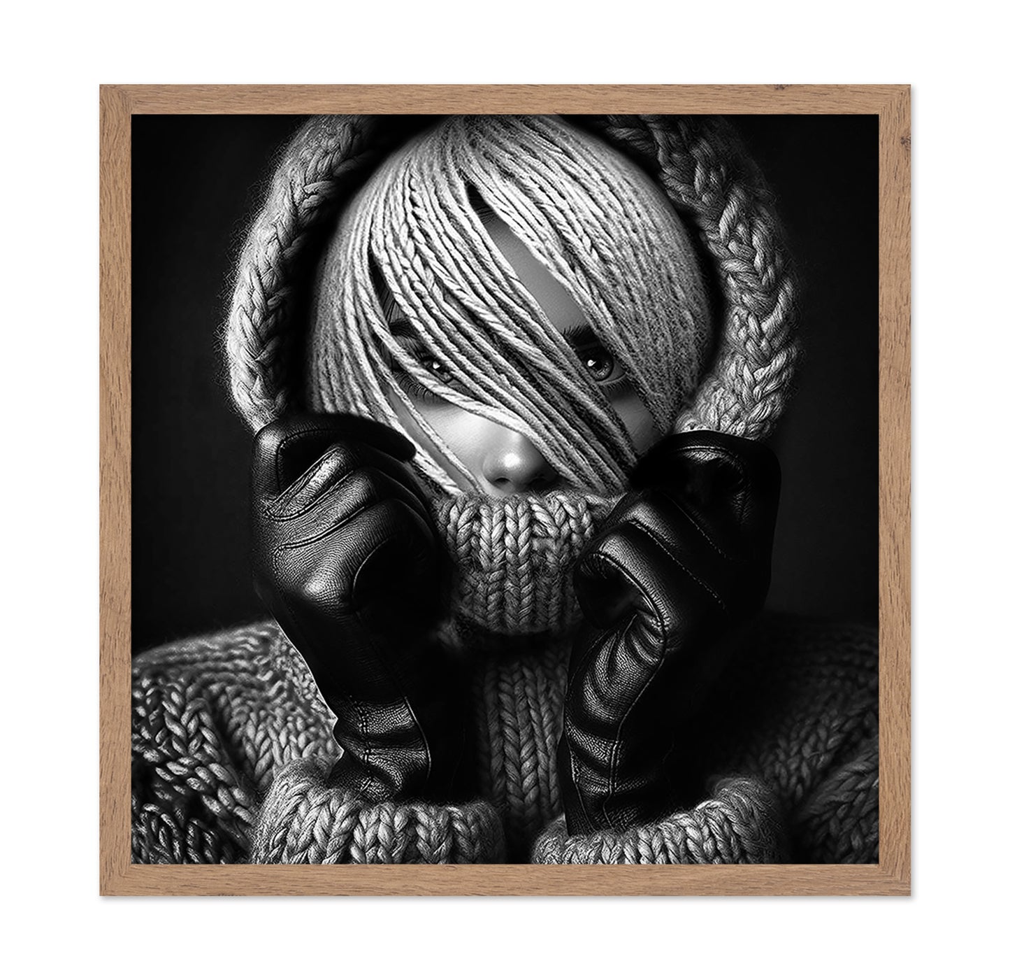 Winter Knit Portrait