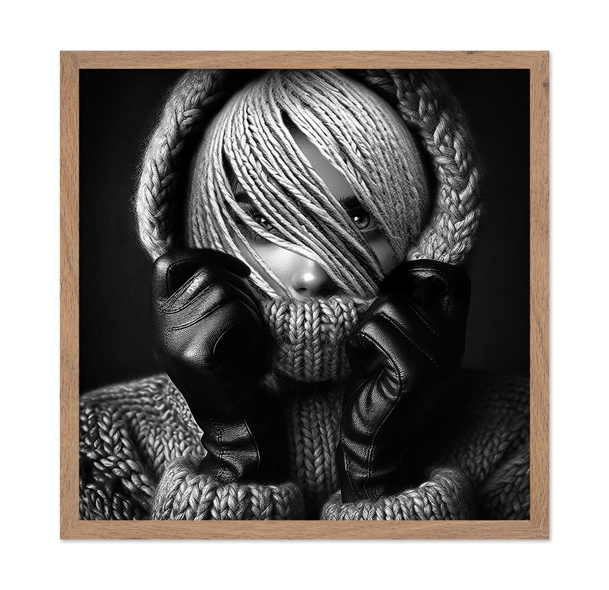 Winter Knit Portrait