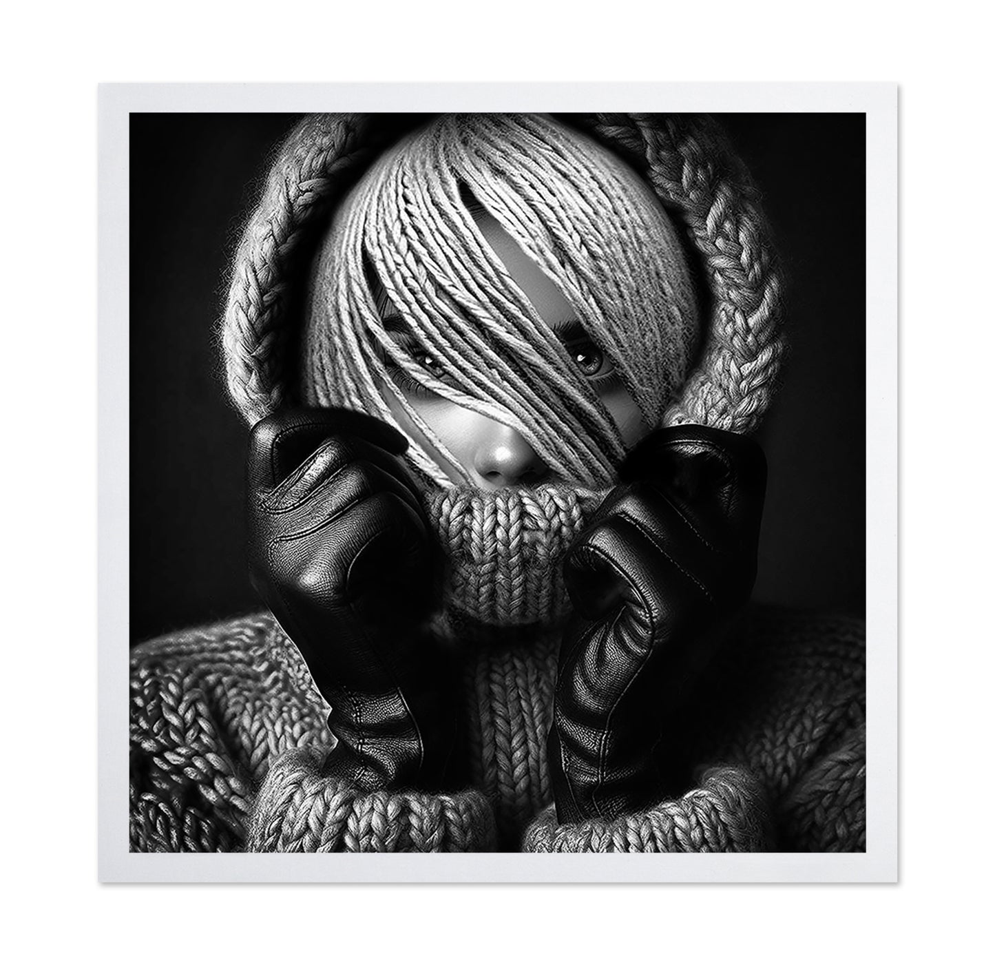 Winter Knit Portrait