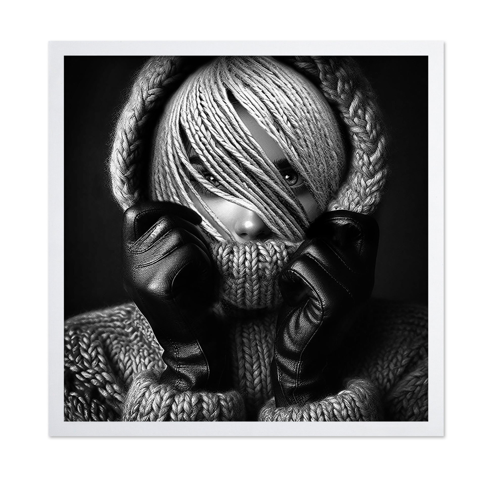Winter Knit Portrait
