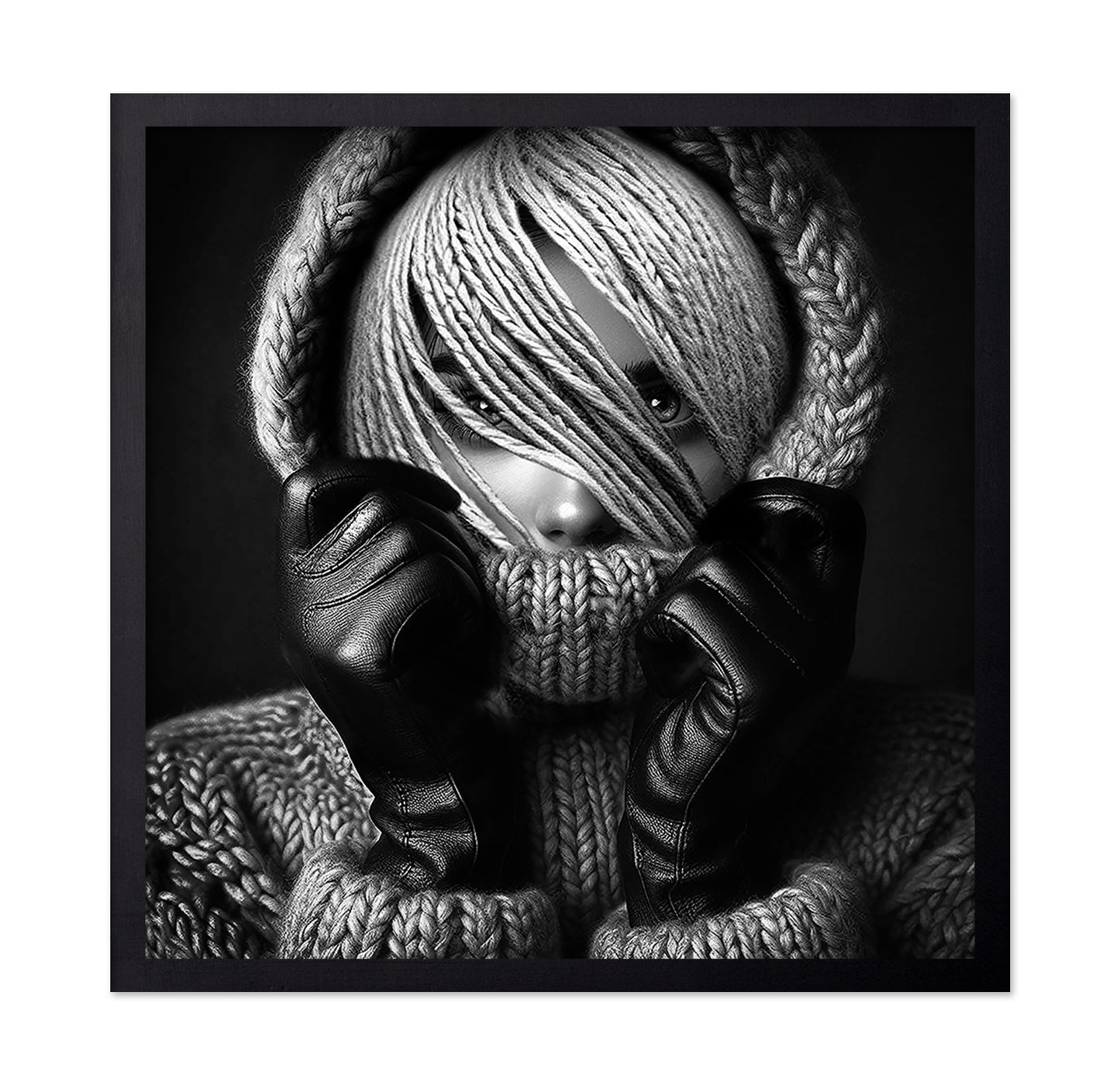 Winter Knit Portrait