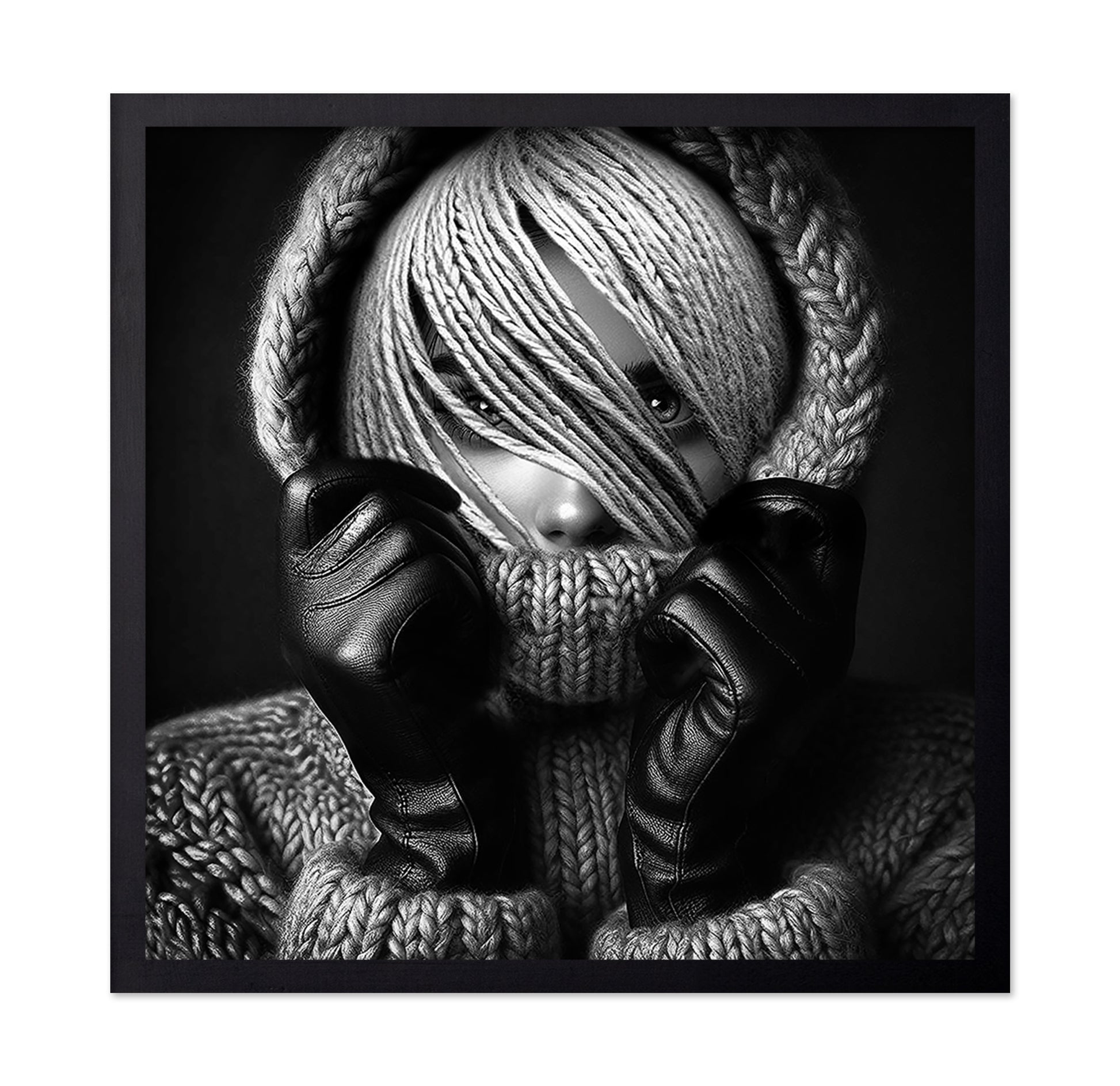 Winter Knit Portrait